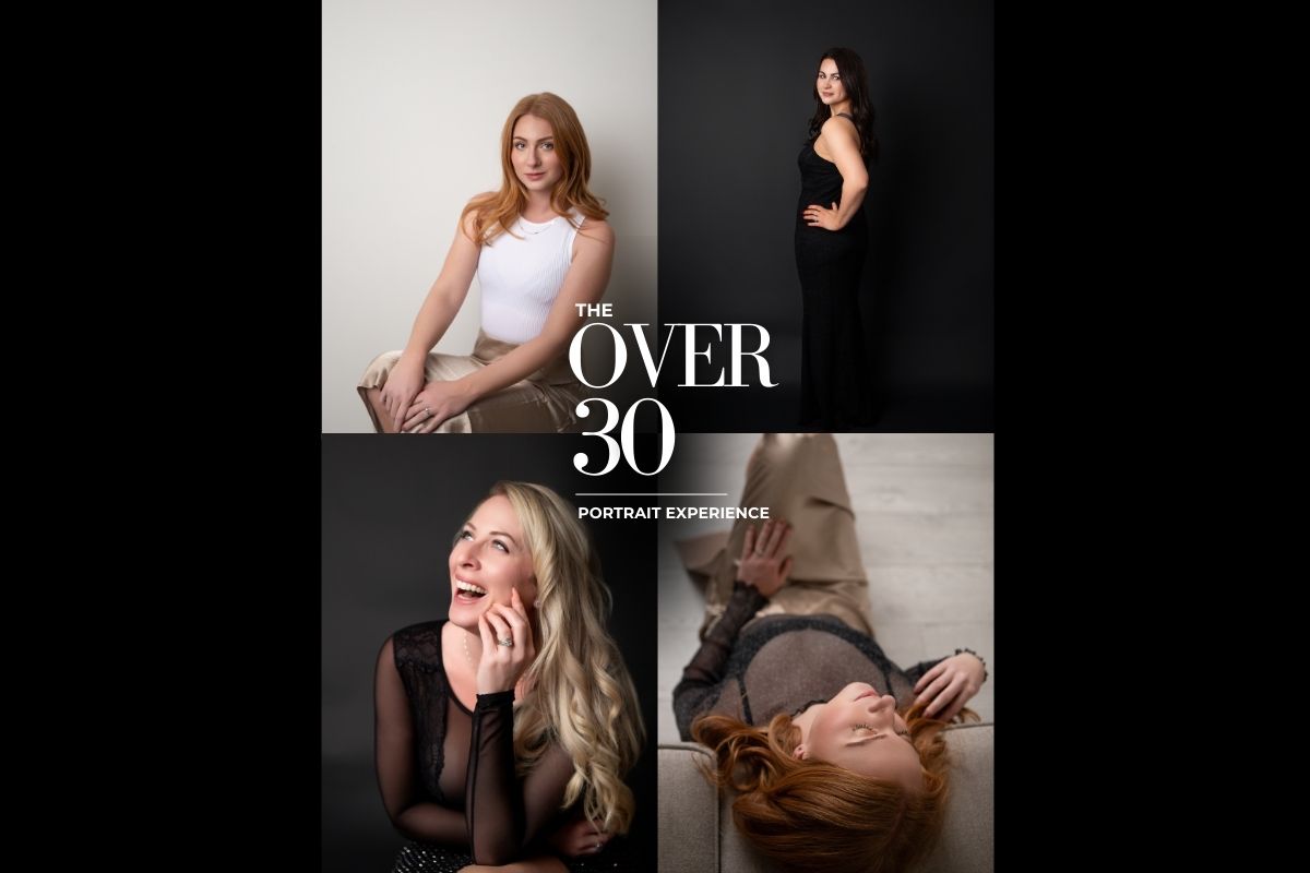 empowering photoshoot for women over 30